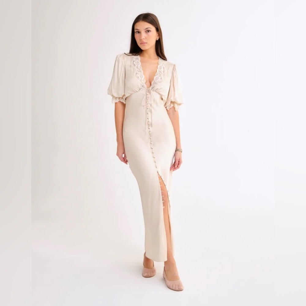 RUMORED Honey Duster Maxi Dress XS, with tags, brand new in box.